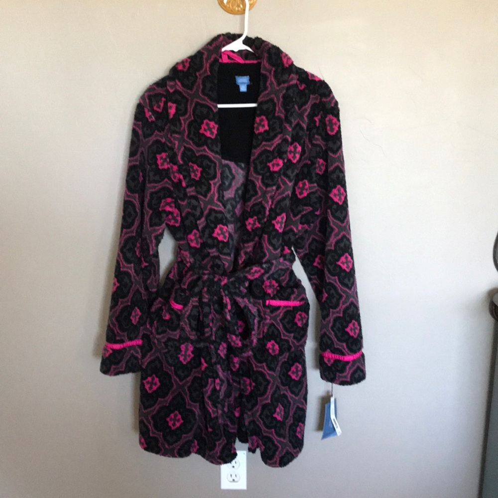 Super fuzzy fleece robe